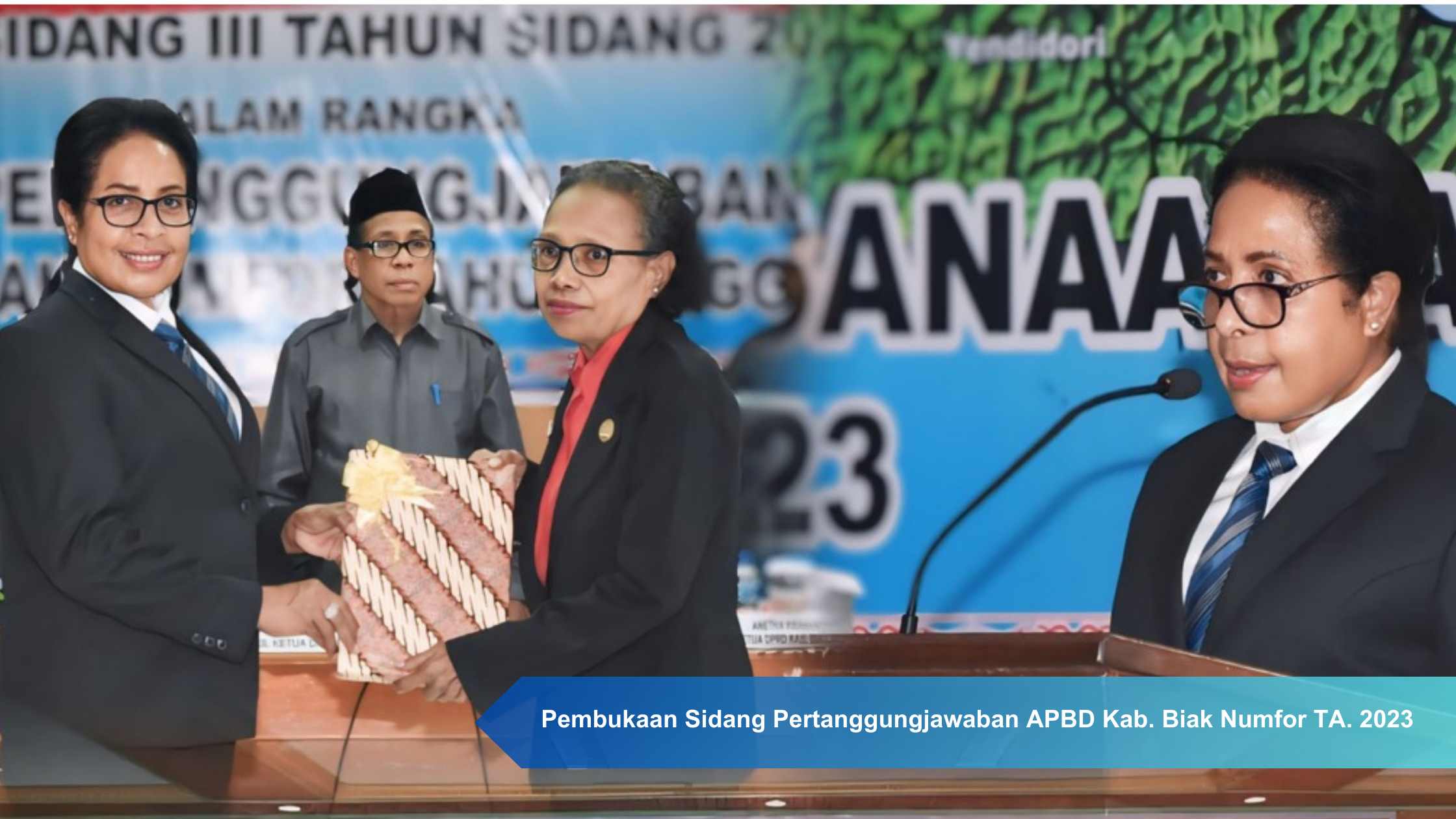 Sidang Pertanggungjawaban APBD Kab. Biak Numfor