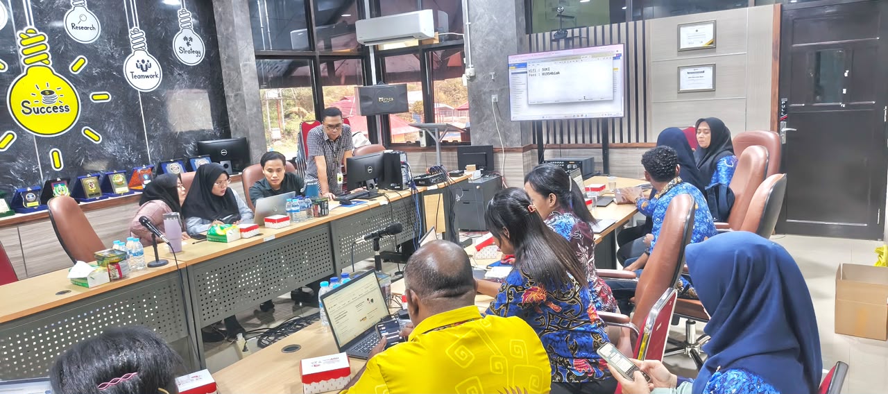 Dukung Transformasi Digital, BPKAD dan KPP Pratama Biak Dampingi Enam OPD