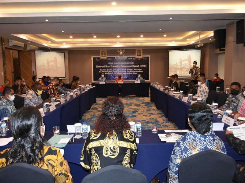 FOCUS GROUP DISCUSSION (FGD) ELEKTRONIFIKASI TRANSAKSI PEMERINTAH DAERAH (ETPD) 2022